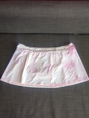 Cabana Life Pink Tie-Dye Swim Slit Skirt XL- 12" UPF50+